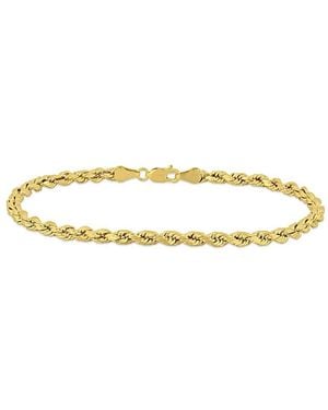 Amour Rope Chain Bracelet - Metallic