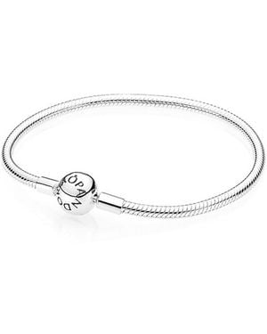 PANDORA Moments Snake Chain Bracelet - Metallic