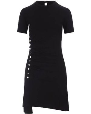 Rabanne Paco Slim Fitted Dress, Brand Size 36 (Us - Black
