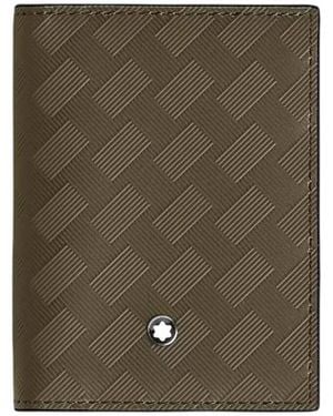 Montblanc Extreme Leather 4Cc Card Holder - Green