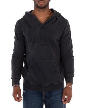 Balmain Hoodies - Grey