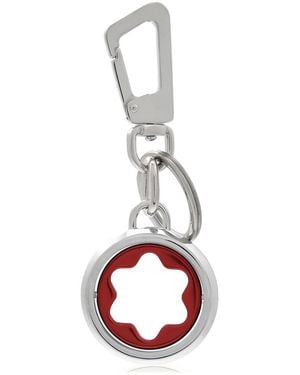 Montblanc Meisterstuck Spinning Emblem Key Fob - Red