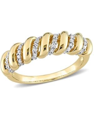 Amour 1/5 Ct Tdw Diamond Ring - Metallic