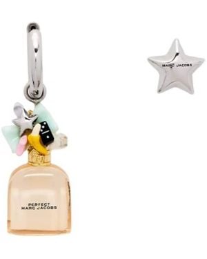 Marc Jacobs Mini Icon Asymmetrical Earrings - Metallic