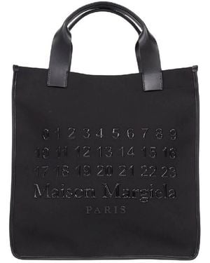 Maison Margiela Cabas Vertical Shopping Bag - Black
