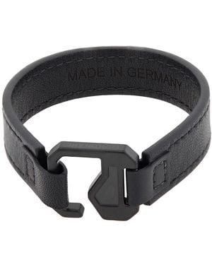 Montblanc Extreme Leather Bracelet - Black