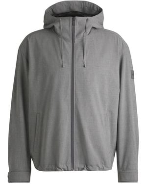 BOSS Chayton Regular-Fit Jacket - Gray