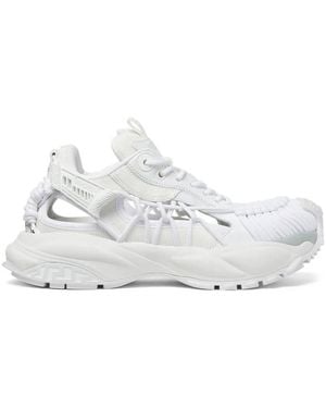 Versace Mercury M Vs 01 Sneakers, Brand Size 37 Us - White