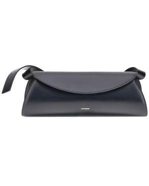 Jil Sander Cannolo Shoulder Bag - Blue