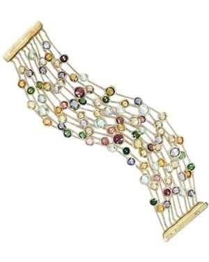 Marco Bicego Jaipur Mixed Gemstones Bracelet Mix01 Y - Metallic