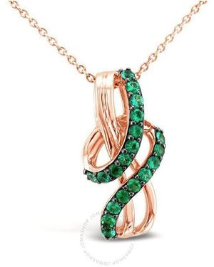 Le Vian Ladies Costa Smeralda Emerald Necklaces Set - Blue