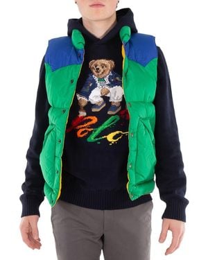 Polo Ralph Lauren Water-Resistant Down Western Vest - Green