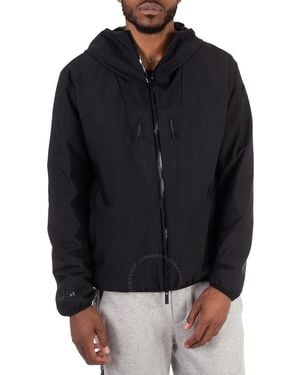 Moncler Foreant Short Hooded Down Jacket, Brand Size 6 - Black