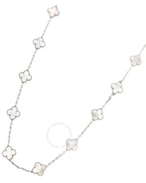 Van Cleef & Arpels Vintage Alhambra Long Necklace - Metallic