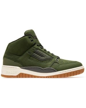 Bally Champion King High-Top Sneakers, Brand Size 5 Us - Green