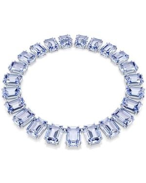 Swarovski Millenia Oversized Crystals Necklace - Blue