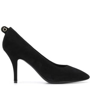 Ferragamo 'judy' Stiletto Court Shoes - Black