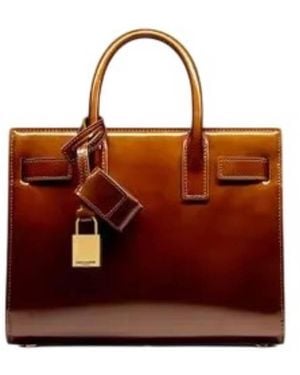 Saint Laurent Sac De Jour Nano Tote Bag - Red