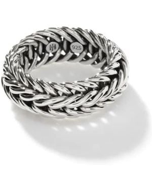 John Hardy Kami 9mm Silver B - White