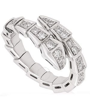 BVLGARI Serpenti Viper One-Coil Ring - Metallic