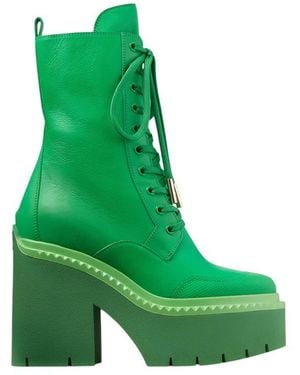 Jimmy Choo X Pretty Guardian Sailor Moon Sailor Jupiter Boots 120, Brand Size 35 Us - Green