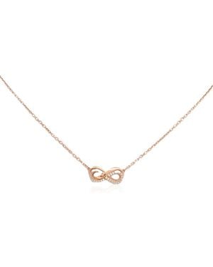 Swarovski Hyperbola Pendant Pave Rose Shiny - Metallic