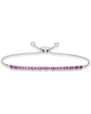 Le Vian Ladies Bolo Adjustability Chain Bracelets Set - White