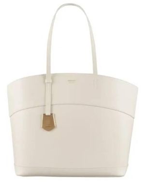 Ferragamo Charming Leather Tote Bag - Natural