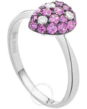 LB Exclusive 18K Diamond Ruby Ring - Pink
