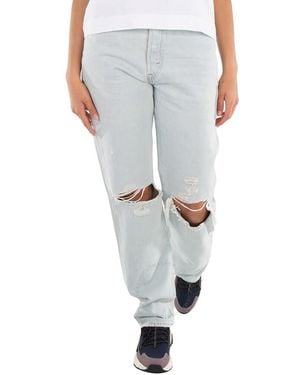 Polo Ralph Lauren Relaxed Straight-Leg Denim Jeans, Waist - Gray