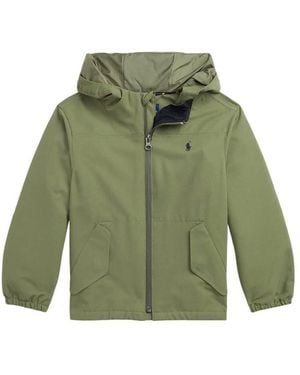 Polo Ralph Lauren Hooded Windbreaker Jacket - Green