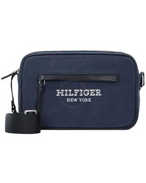 Tommy Hilfiger Prep Classics Logo Reporter Bag - Blue