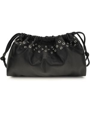 Pierre Hardy Double Clutch With Eyelets - Black