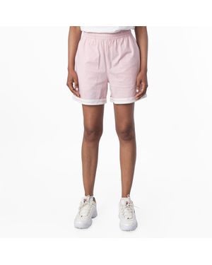 Burberry Millepoint Cotton Jersey Shorts - Pink