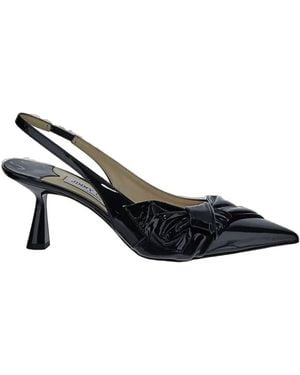 Jimmy Choo Elinor Patent Leather Slingback Court Shoes, Brand Size 36 Us - Black