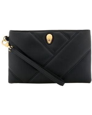 BVLGARI Serpenti Cabochon Clutch - Black