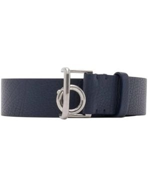 Burberry Rocking Horse Leather Belt - Blue