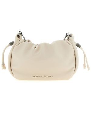 Brunello Cucinelli Crossbody Bag - Natural