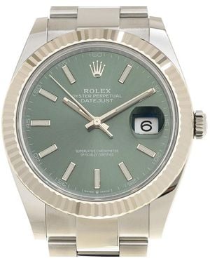 Rolex Datejust 41 Mint Green Dial Automatic Steel