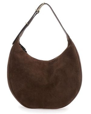 Liffner Shoulder Bag With Top Handle - Brown