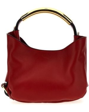 Moschino Handle Me Bag Small Handbag - Red