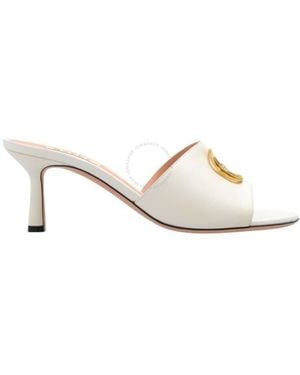 Bally Geha 65 Leather Sandals - Natural