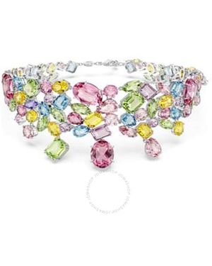 Swarovski Gema Choker Choker Rhodium Shiny Multi - White