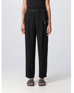 Brunello Cucinelli Relaxed Linen Pants, Brand Size 40 (Us - Black