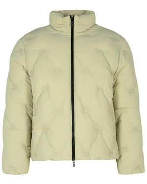 Burberry Ekd Nylon Puffer Jacket - Green