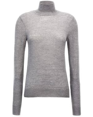 Saint Laurent Wool Turtleneck - Grey