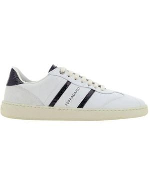Ferragamo Ferragamo Achille 2 Low-Top Trainers - Grey