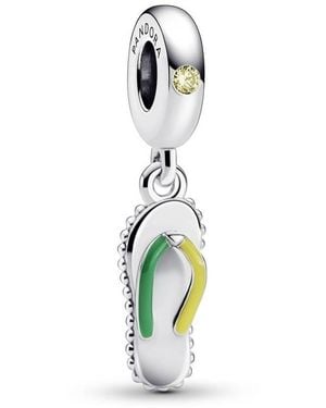 PANDORA Flip-Flop Dangle Charm - Metallic