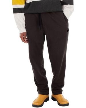 Isabel Marant Faded Mailesco Logo-Flocked Sweatpants - Black