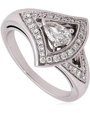 BVLGARI Divas Dream Openwork 18 Kt Ring - Metallic